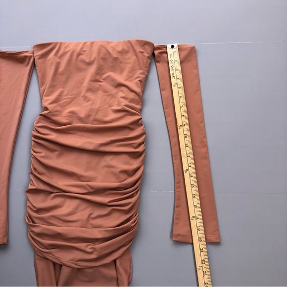 Bumpsuit Maternity The Lexi Off The Shoulder Dress Women’s Size Small *FLAWED* - Picture 9 of 13